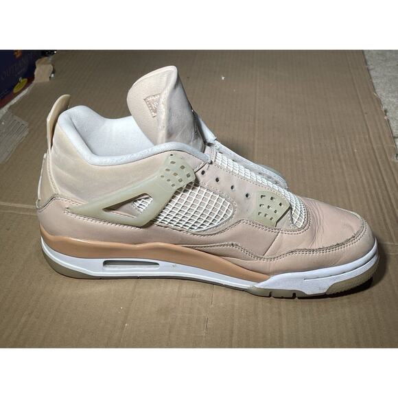 Nike Air Jordan 4 Retro Shimmer W Size 10.5W/9M DJ0675-200 OG Tan Bred Brown - Picture 11 of 16